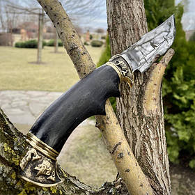 Ніж "Рибальський" ручної роботи для риболовлі, полювання та туризму (290 мм)