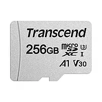 Карта памяти Transcend 256GB microSDXC C10 UHS-I R95/W45MB/s + SD адаптер