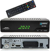 Спутниковый ресивер Anadol HD 888 с функцией записи PVR, для спутникового телевидения, HDMI, HDTV, SCART