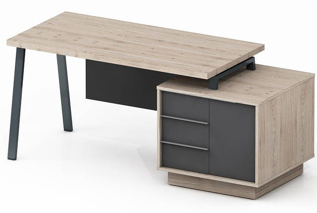 Офісний стіл тумбовий Promo R88s ТМ Salita, фото 1