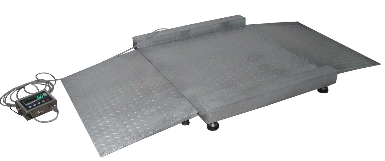 Електронні ваги наїзні ТВ4-2000-0,5-Н2 (2000х1500)-12, фото 1