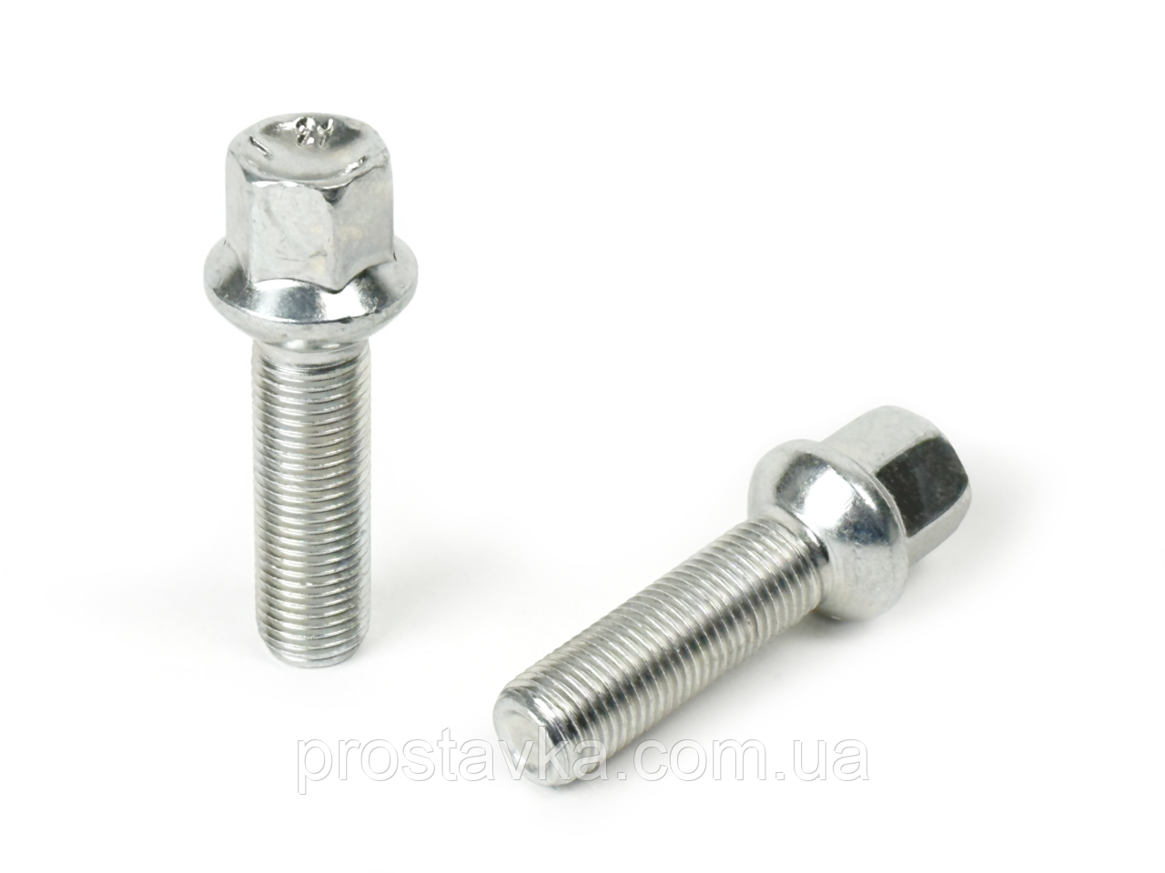 Болт FARAD ⁇ Болт М14*1,5*45 мм Сфера R14 Цинк ключ 17, фото 1