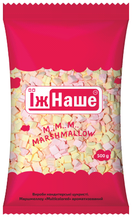 Маршмелоу зефір "Multicolored" 500г Їж Наше