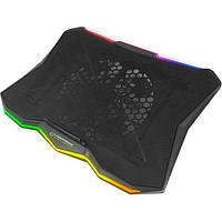 Підставка для ноутбука Esperanza 17" Xalok Notebook RGB Cooling Pad Xa (EGC110)