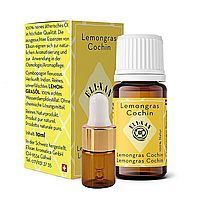 Чиста ефірна олія Лемонграсу Lemongras Cochin Elixan Aromatica Швейцарія пробник 2 мл