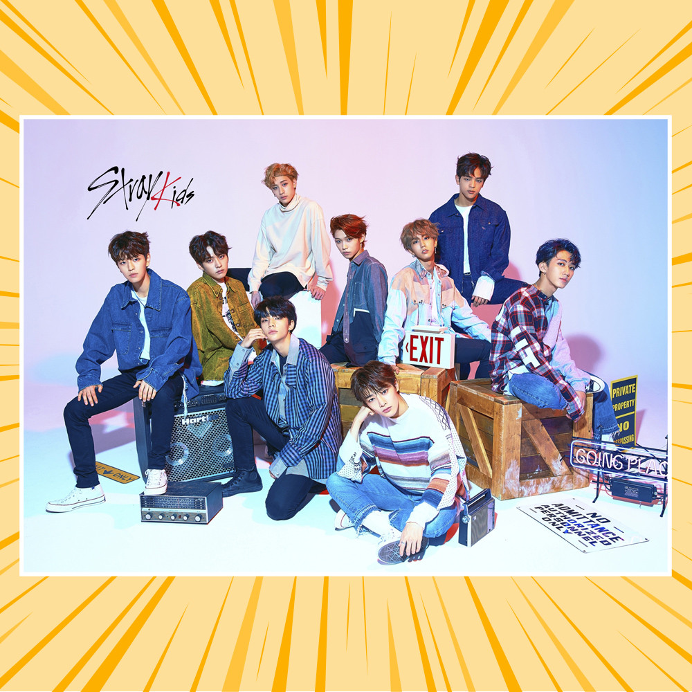 Плакат А3 K-Pop Stray Kids