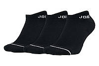 Носки Jordan Jumpman No Show 3-pack 38-42 black SX5546-010