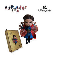 Пазл Ukropchik деревянный Супергерой Стрендж А4 в коробке с набором-рамкой (Doctor Strange Superhero A4)