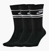 Носки Nike Sportswear Essential Crew 3-pack 34-38 black CQ0301-010
