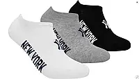 Носки New York Yankees Sneaker 3-pack 39-42 black/white/gray 15100004-1003