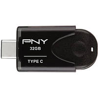 Флеш-накопичувач PNY USB Flash 64 GB Elite Type-C USB 3.1, Retail (FD64GATT4TC31K-EF)