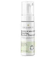 Очищающая пенка для умывания HOLLYSKIN Glycolic AHA Acid Foaming Facial Cleanser