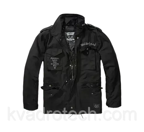 Brandit Куртка Brandit M-65 Classic BLACK Motorhead (S), фото 1