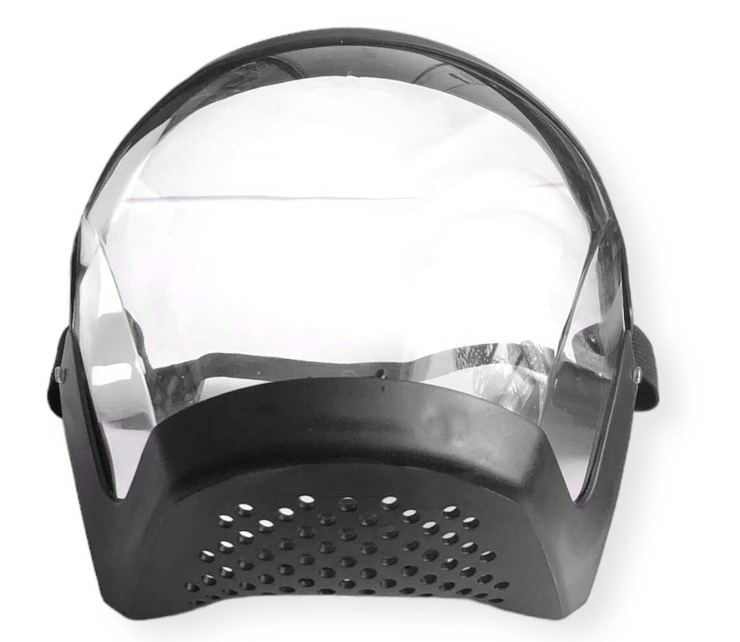 Маска прозора для захисту обличчя, фото 1