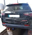 Фаркоп американська вставка - Jeep Compass (TrailHawk с букс. крюком) позашляховик (2016--) Джип Компас, фото 3