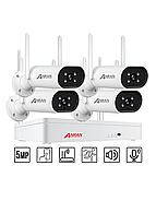 Комплект WiFi IP відеоспостереження бездротової DVR 5G набір на 4 камери з реєстратором, фото 6