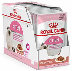Консерви Роял канін Кітен / Royal Canin Kitten 12шт*85г  (в соусі)