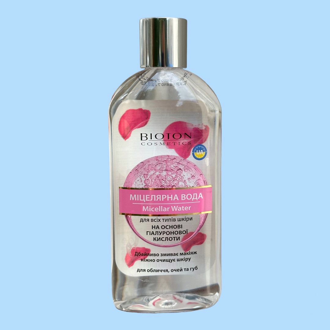 Міцелярна вода для всіх типів шкіри Bioton Cosmetics Nature