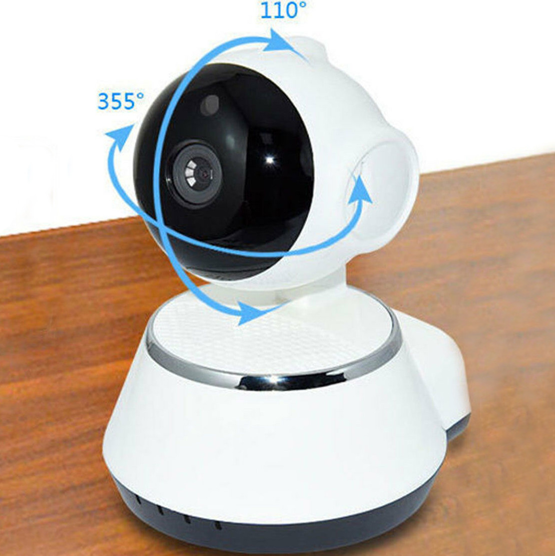 Мини камера видеонаблюдения онлайн для дома с записью, инфракрасной подсветкой, с подключением через WIFI - фото 7 - id-p1950009089
