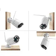 Комплект WiFi IP відеоспостереження бездротової DVR 5G набір на 4 камери з реєстратором, фото 9