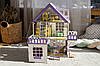 Ляльковий будинок «МАЄТОК МРІЇ» ForestWood для LOL, фіолетовий + меблі 9 шт., фото 10
