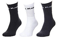 Носки Kappa Socks Logo Saboya 3-pack 39-42 black/white 304MT00-909