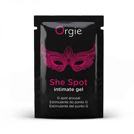 Збудливий гель для точки G She Spot Arousal Orgie 2 ml стимулюючий, фото 2