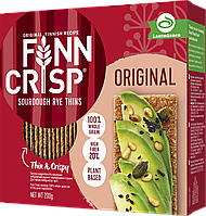 Сухарики житні Original taste з цільнозмеленого борошна 200г Finn Crisp