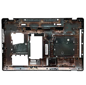 Оригінальний корпус (нижня кришка піддон корито) до ноутбука Lenovo IdeaPad Z580 Z585 з HDMI, фото 3