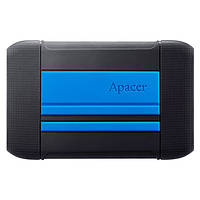 Зовнішній HDD накопичувач Apacer 1Tb AC633 Black-Blue (AP1TBAC633U-1)