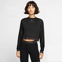 Кофта женская Nike Long-Sleeve Mesh Crop Top CJ4175, S