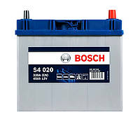 Автомобильный аккумулятор 45Ah 330A R+ BOSCH (S40 180) (B19) Asia (тонкие клемы)