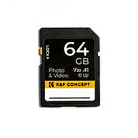 ТОП - Карта памяти K&F Concept SD 64 GB (U3/V30/A1) (KF42.0013)