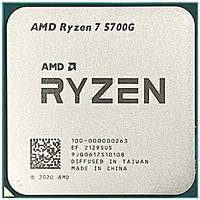 Процесор AMD Ryzen 7 5700G (100-000000263) (sAM4, 16T, 4.6 ГГц, Tray)