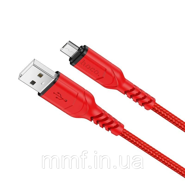 Кабель HOCO X59 Victory charging data cable for Micro / red