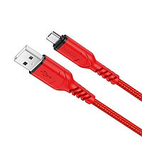 Кабель HOCO X59 Victory charging data cable for Micro / red