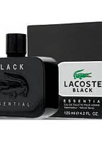 Туалетная вода мужская lacoste essential black 125ml ( лакоста ессеншел блек)