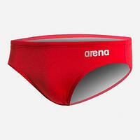 Плавки-слипы для мальчиков Arena TEAM SWIM BRIEFS SOLID Красный, Белый 164см (004774-450)