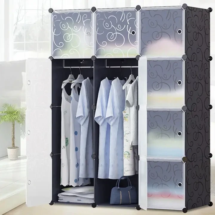 Портативный складной шкаф storage wardrobe, детский органайзер с выдвижными ящиками, разборной комод для обуви - фото 2 - id-p1950038078