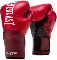 Боксерские перчатки Everlast Elite Training Gloves Красный огонь12 унций (870282-70-4 )
