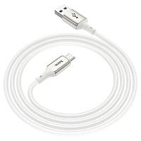 Кабель HOCO X66 Howdy charging data cable for Micro /white
