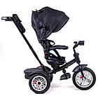 Велосипед Baby Trike 3-колісний із надувними колесами фарой 6188, фото 10