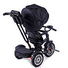 Велосипед Baby Trike 3-колісний із надувними колесами фарой 6188, фото 11