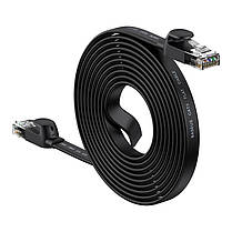 Мережевий кабель RJ45 Baseus WKJS000201 LAN 10 м Black N, фото 4