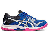 Жіночі кросівки для сквошу Asics Gel-Rocket 10 blue/pink (36) 5,5 1072A056-402-36