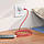 Кабель HOCO X70 Ferry charging data cable for Micro / red, фото 2