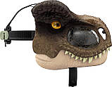 Маска Динозавра Тиранозавр Рекс звук і рухова щелепа Jurassic World Mask Tyrannosaurus Rex Mattel, фото 4