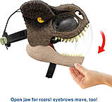 Маска Динозавра Тиранозавр Рекс звук і рухова щелепа Jurassic World Mask Tyrannosaurus Rex Mattel, фото 2