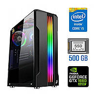 Игровой ПК/Core i5-4460 4 ядра 3.2GHz/ 16GB DDR3 / 500GB SSD NEW /GeForce GTX 1660 Super, 6 GB GDDR6