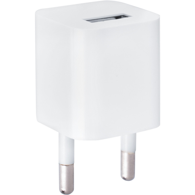 Мережевий зарядний пристрій Airpods charger mini (200mAh) (тех.пак) White